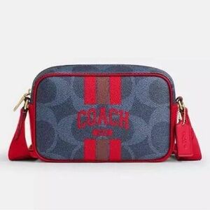 Coach Crossbody Bag - Blue and Red